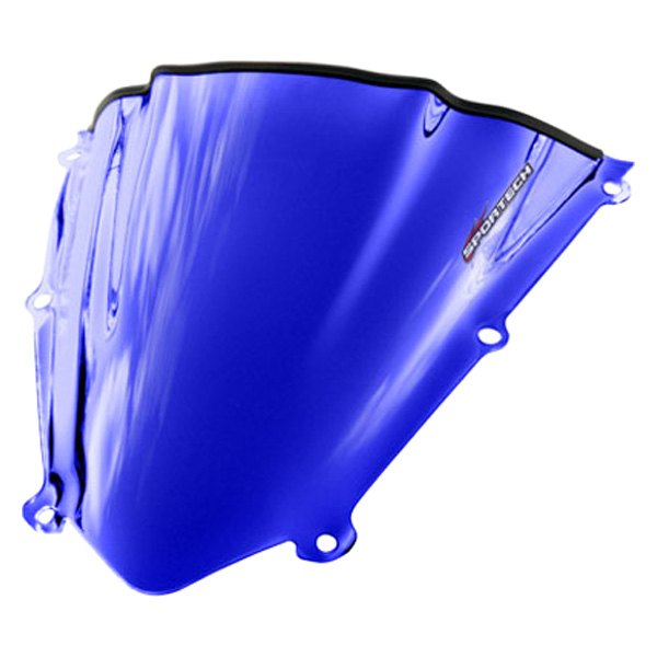 Sport Tech® - V-Flow Series Chrome Blue Windscreen