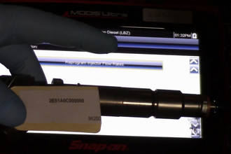 Standard® - Duramax Flow Rate Injector Quantity Adjustment Programming with Snap on Scan Tool