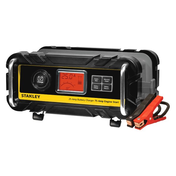 Stanley Tools® - 25 Charging Amps Battery Charger with 75A Engine Start