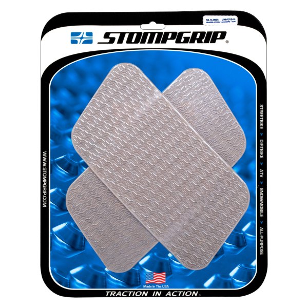 Stompgrip® - Quadrilateral Clear Tank Grips
