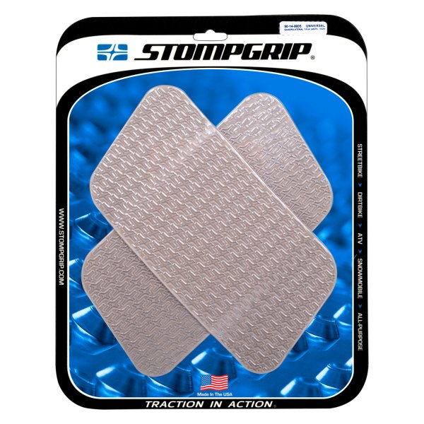 Stompgrip® - Quadrilateral Black Tank Grips