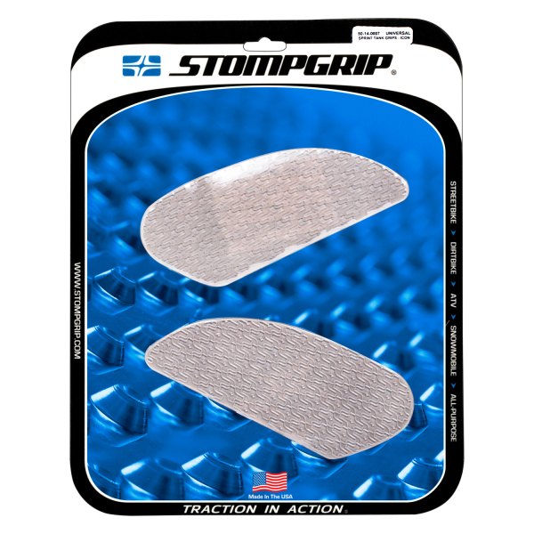 Stompgrip® - Sprint Clear Tank Grips