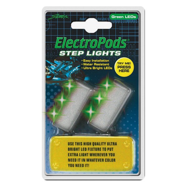 Street FX® - ElectroPods™ Green Step Lights