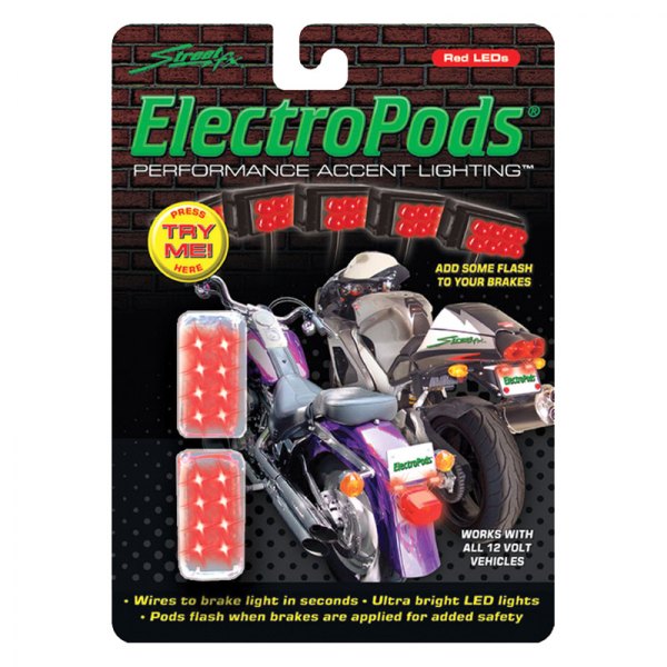 Street FX® - ElectroPods™ Chrome LED Brakepods