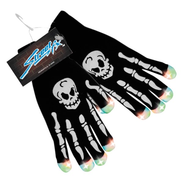 Street FX® - Light-Up Gloves (One Size, Black)