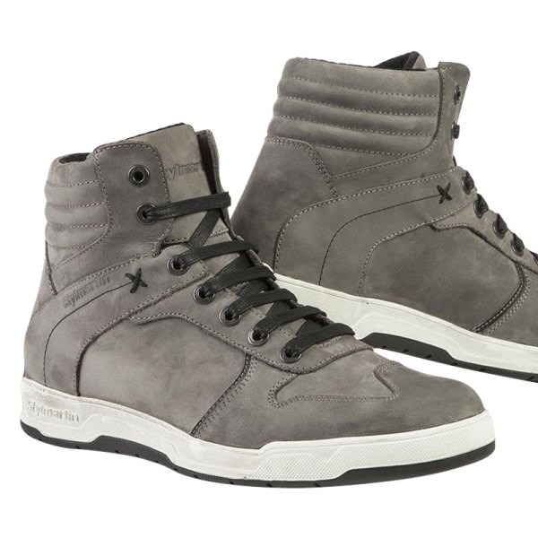 Stylmartin® - Smoke Leather Sneakers (45, Gray)