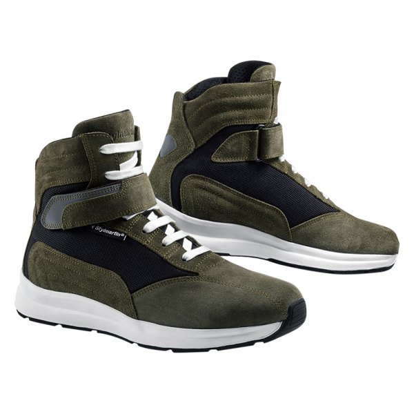 Stylmartin® - Audax Waterproof Sport Boots (39, Black/Military Green)
