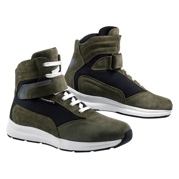 Stylmartin® - Audax Waterproof Sport Boots (40, Black/Military Green)