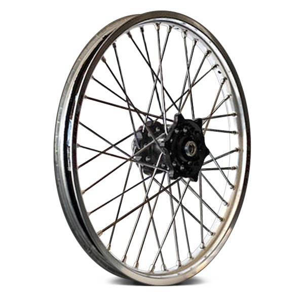 Talon® - Front Wheel with Black Hub and Silver Excel™ Takasago Rim