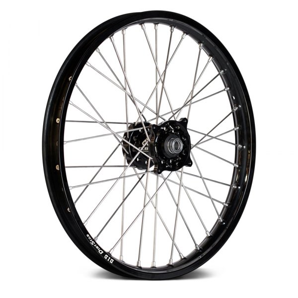 Talon® - Front Wheel with Black Hub and Black D.I.D™ Dirt Star Rim