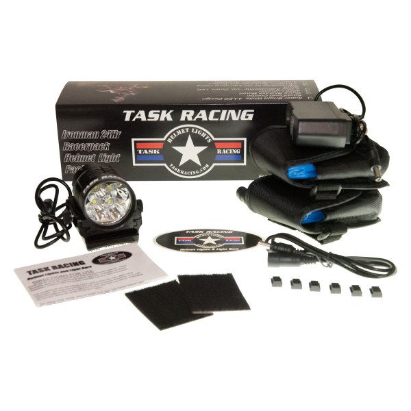Task Racing® - Ironman 24hr Racerpack Helmet Light Kit