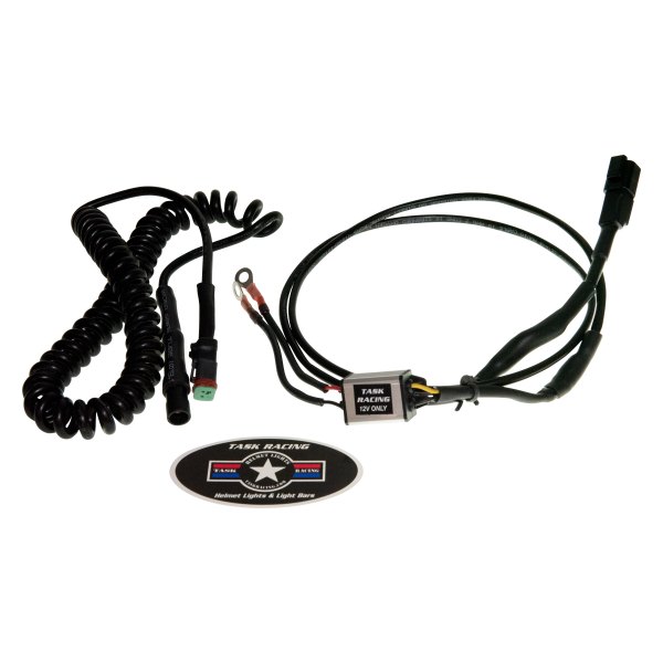 Task Racing® - HardWire Helmet Light Wire Harness