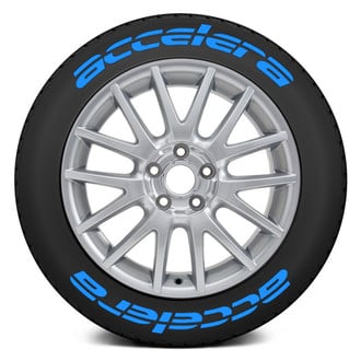 Tire Stickers® - "Accelera" Tire Lettering Kit