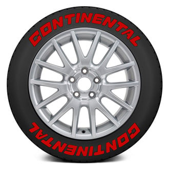 Tire Stickers® - "Continental" Tire Lettering Kit