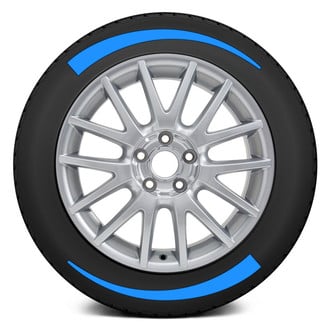 Tire Stickers® - "Flares" Full Tire Decal Kit