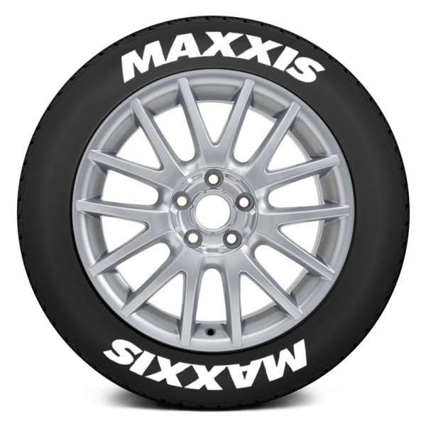 Tire Stickers® - White "Maxxis" Tire Lettering Kit
