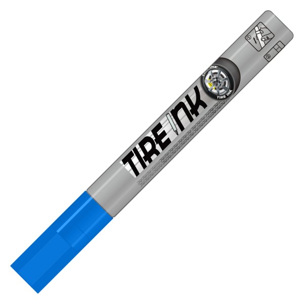 Tire Stickers® - Tire Ink™ Blue Paint Pen