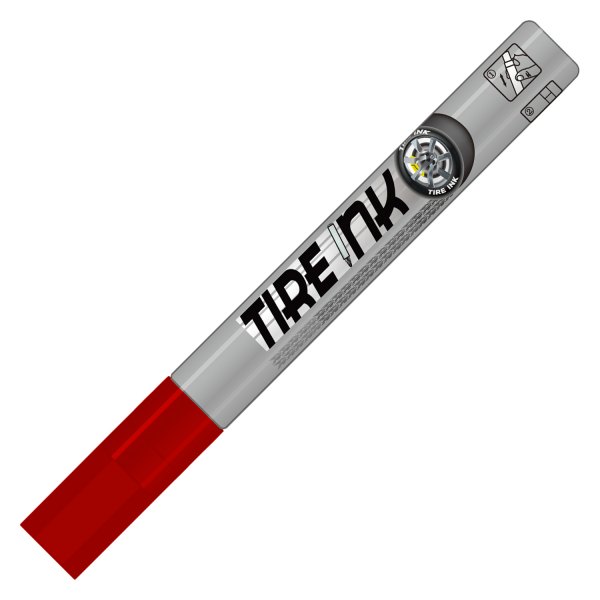 Tire Stickers® - Tire Ink™ Red Paint Pen