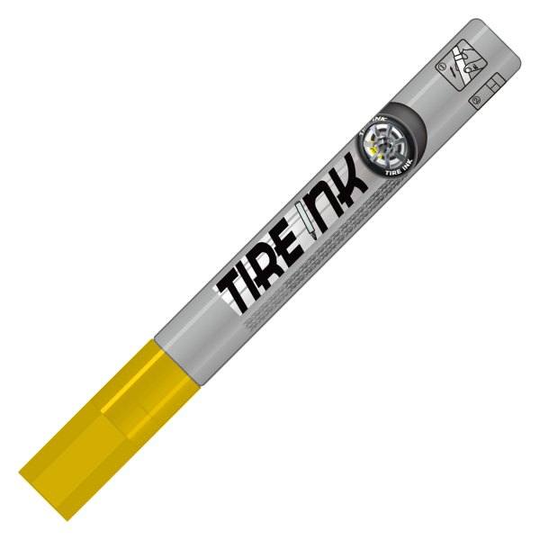 Tire Stickers® - Tire Ink™ Yellow Paint Pen