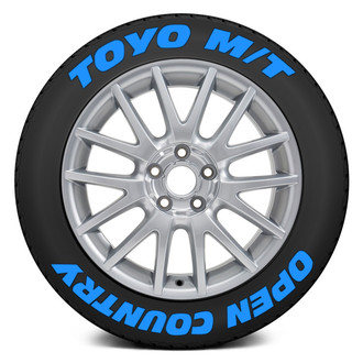 Tire Stickers® - "Toyo M/T Open Country" Tire Lettering Kit