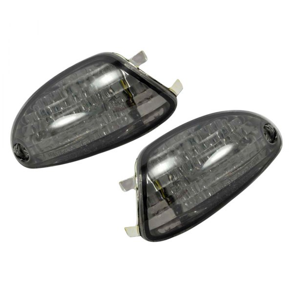 Topzone® - Front LED Turn Signals with Smoked Lenses