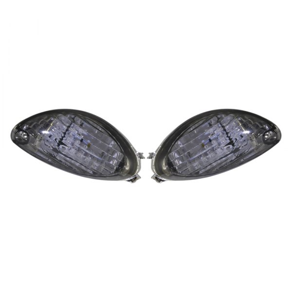 Topzone® - Rear LED Turn Signals with Smoked Lenses