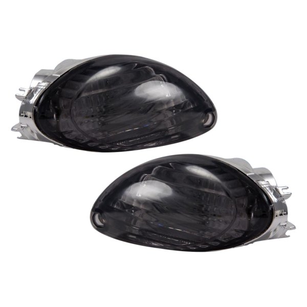 Topzone® - Rear LED Turn Signals with Smoked Lenses