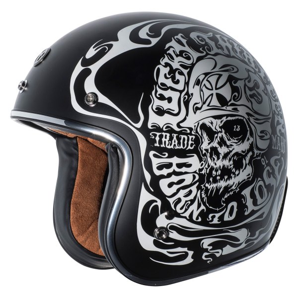 TORC® - T-50 Smoke Skull Open Face Helmet