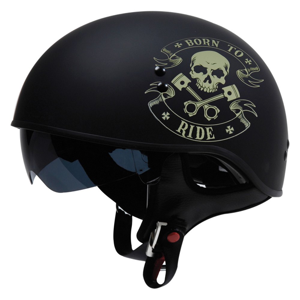 TORC® T55 Born To Ride Half Shell Helmet