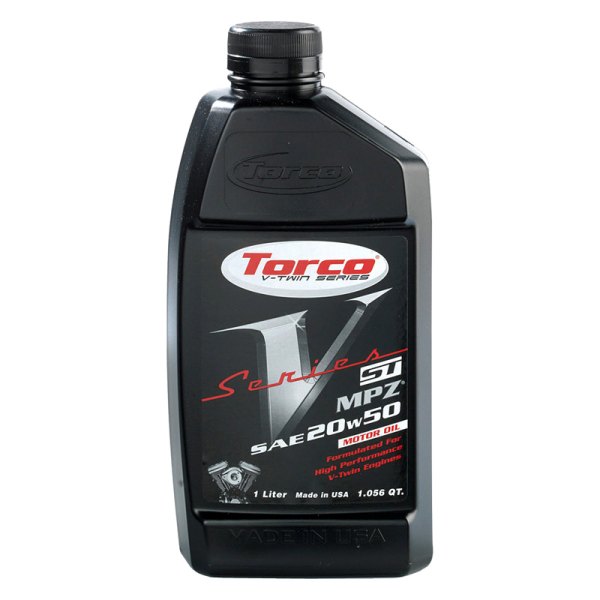 Torco® - T-4R V-Series St SAE 20W-50 Semi-Synthetic Motor Oil, 1 Liter