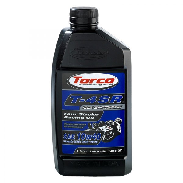 Torco® - T-4SR SAE 10W-40 Synthetic Motor Oil, 1 Liter