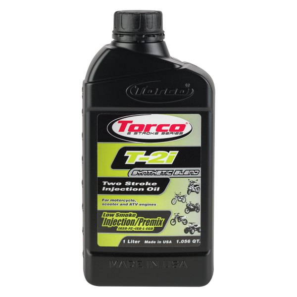 Torco® - T-2i Semi-Synthetic 2T Injection Oil, 1 Liter x 12 Bottles