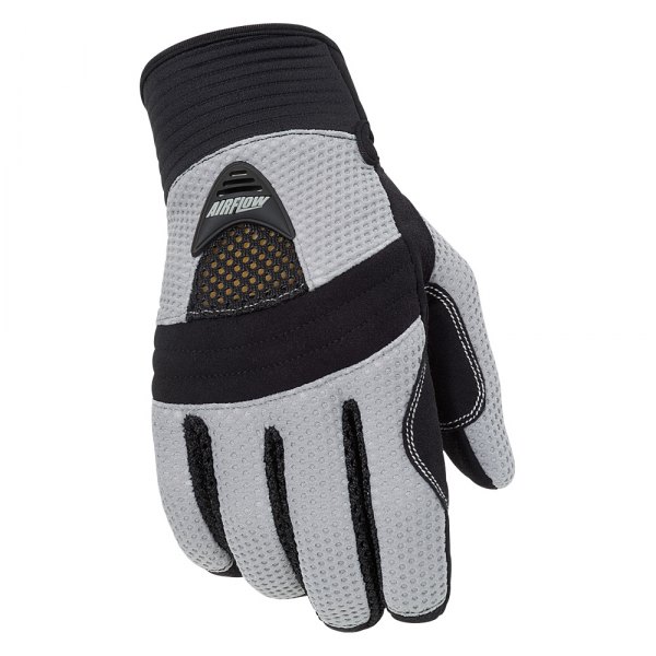 Tourmaster® - Airflow Gloves (X-Small, Silver)