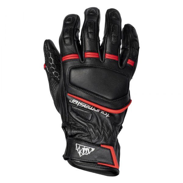 Tourmaster® - Elite Leather Gloves (Small, Red)