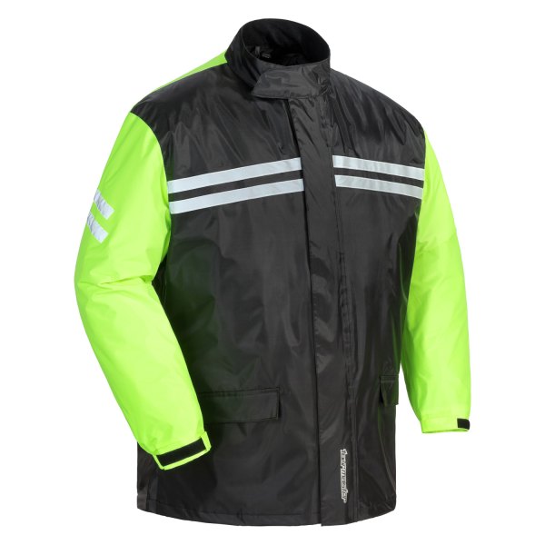 Tourmaster® - Shield 2-Piece Rain Suit (Medium, Black/Hi-Viz)