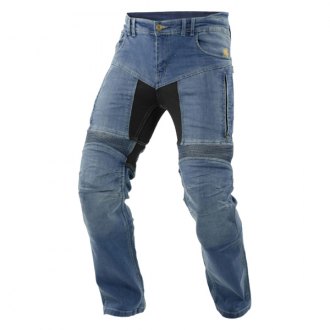 32/34 TRILOBITE Jeans SMART LANG blau Motorradjeans Denim Knieprotektoren Gr 
