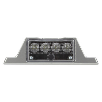 Truck-Lite® - 81 Series Perimeter Lamp Flush Mount 4"x2" Rectangular Chrome Housing Work Beam LED Work Light