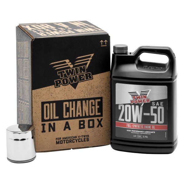 Twin Power® - SAE 20W-50 Synthetic Oil Quick-Change Kit
