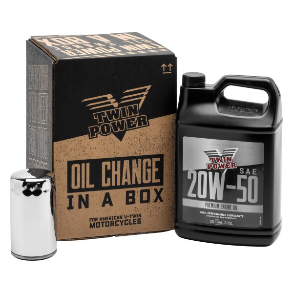 Twin Power® - SAE 20W-50 Oil Quick-Change Kit
