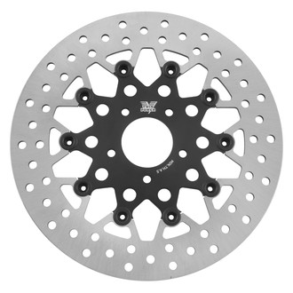 Twin Power® - 11.8" Black Floating Rotor Mesh