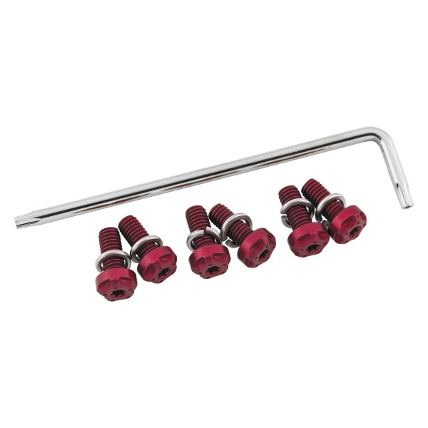 Two Brothers Racing® - Red End Cap Bolt Kit