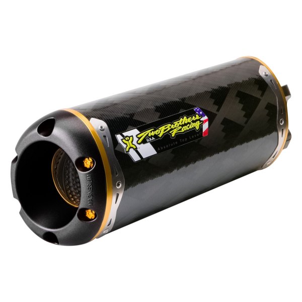 Two Brothers Racing® - M2 Standard™ Carbon Single Slip-On Muffler