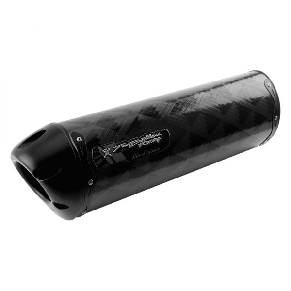 Two Brothers Racing® - M5 Black™ Carbon Single Slip-On Muffler