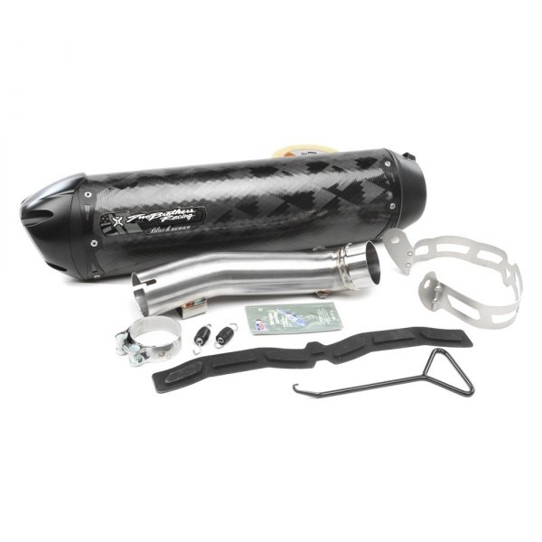 Two Brothers Racing® - S1R Black™ Carbon Single Slip-On Muffler