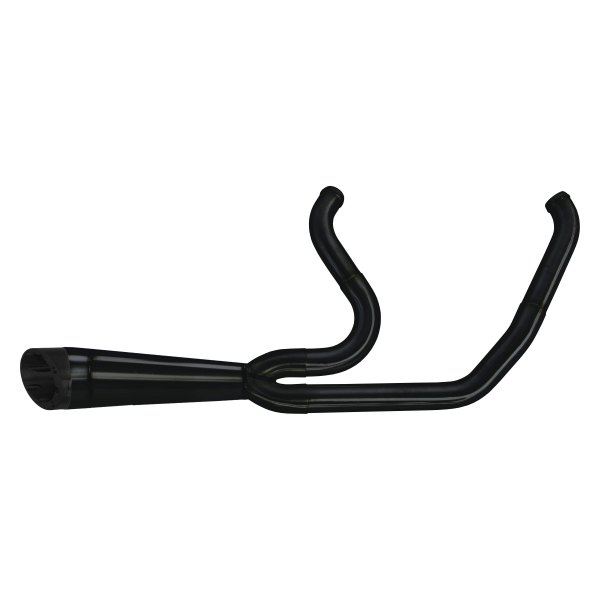 Two Brothers Racing® - Comp-S™ 2-1 Black Ceramic Turnout Shorty Slip-On Exhaust System