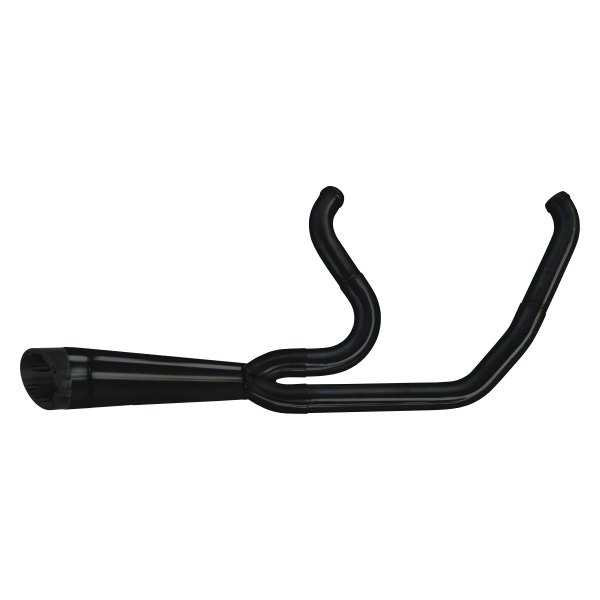 Two Brothers Racing® - Comp-S™ 2-1 Black Turnout Shorty 2-1 Black Slip-On Exhaust System