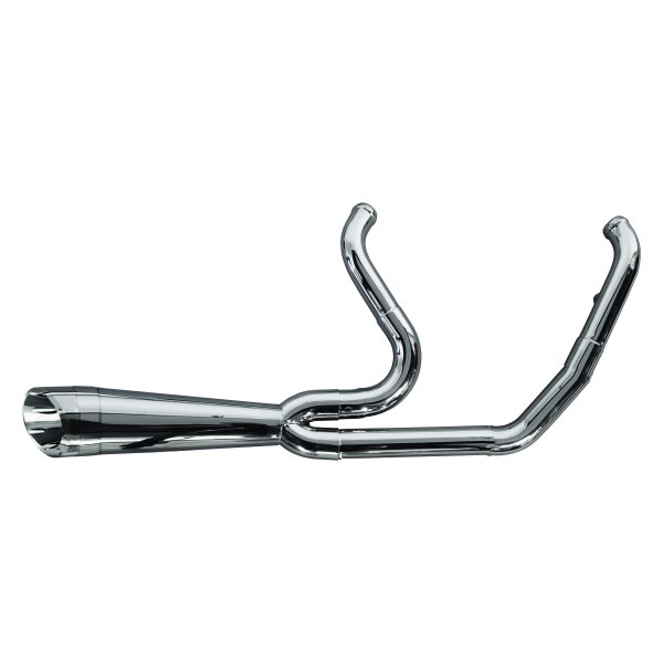 Two Brothers Racing® - M8 Shorty™ 2-1 Polished Polished 2-1 Exhaust System
