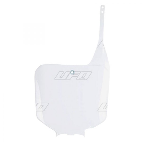 UFO Plast® - Vented Front White Plastic Number Plate