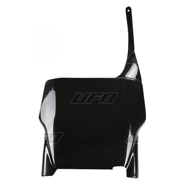 UFO Plast® - Front Black Plastic Number Plate