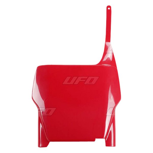UFO Plast® - Front Red Plastic Number Plate